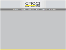 Tablet Screenshot of croci.net