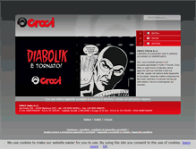 Tablet Screenshot of croci.com